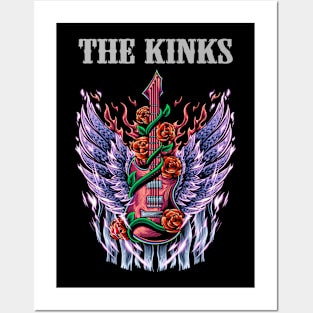 THE KINKS BAND Posters and Art